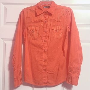 Women's Cruel Girl Button Down - M